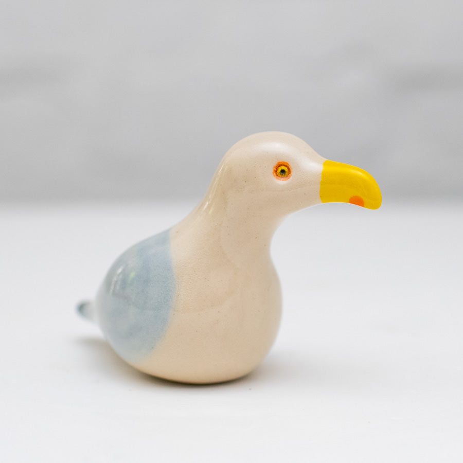 Ceramic Seagull Sculpture
