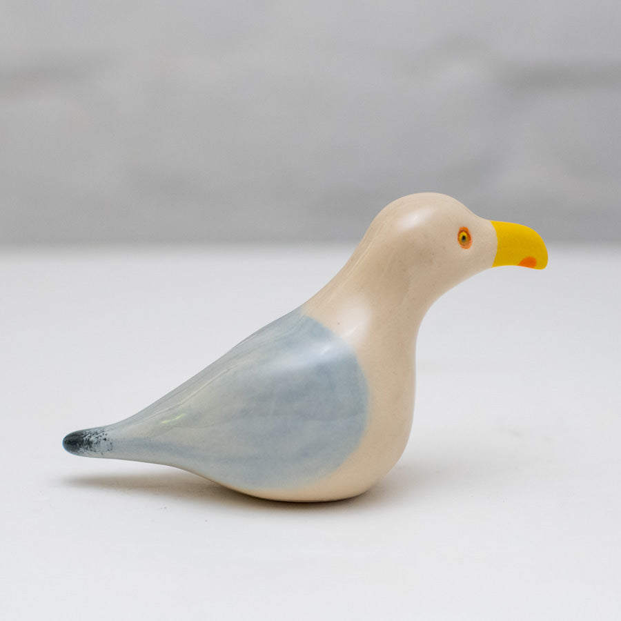 Ceramic Seagull Sculpture