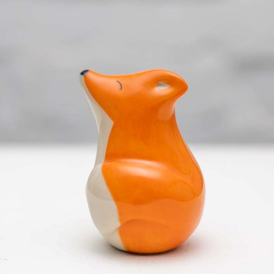 Happy Fox Figurine