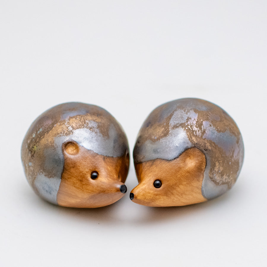 Small Ceramic Hedgehog Couple Gift Set - sarahbrabbin