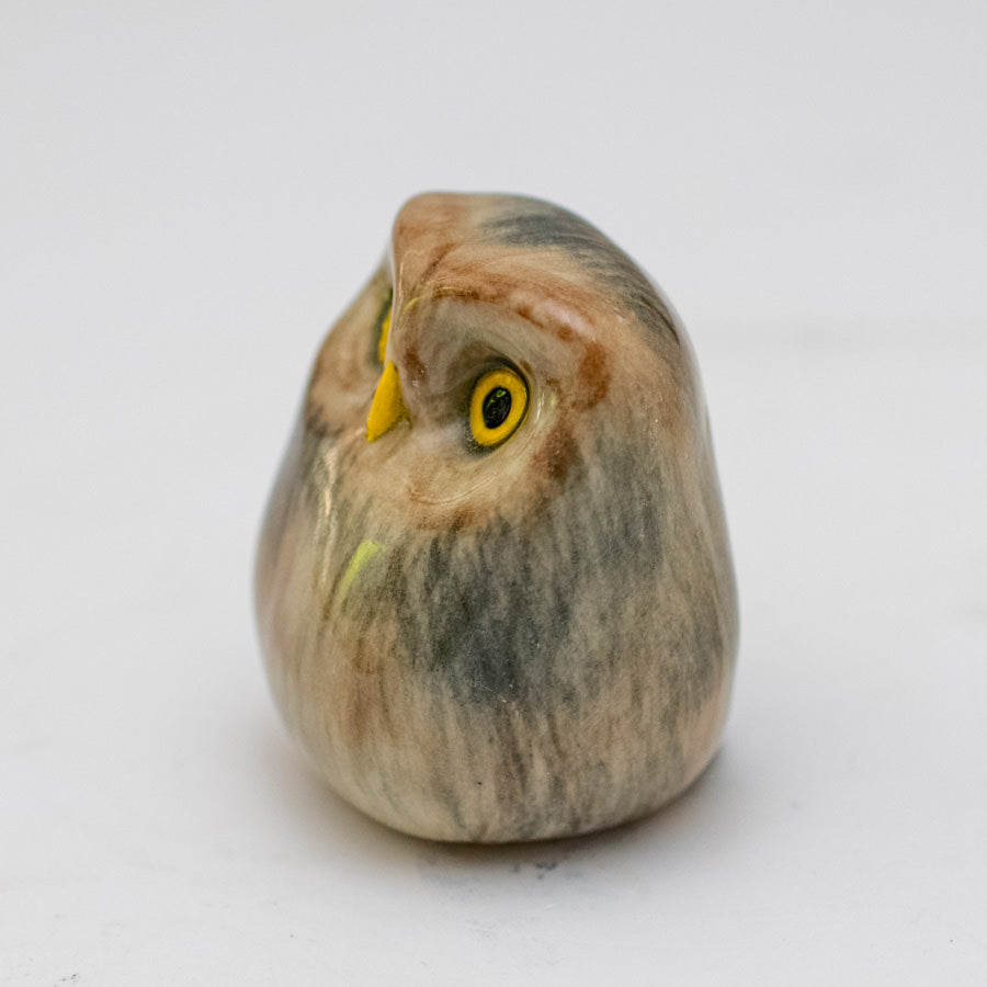 Small Ceramic Little Owl Sculpture - sarahbrabbin