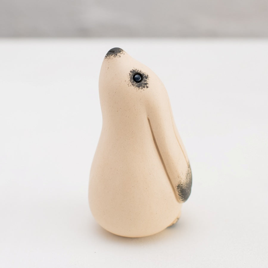Moongazing White Hare