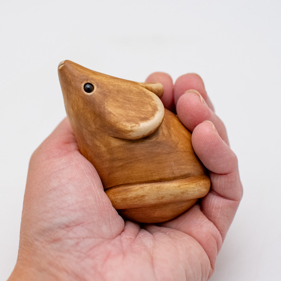 Small Ceramic Field Mouse Sculpture - sarahbrabbin