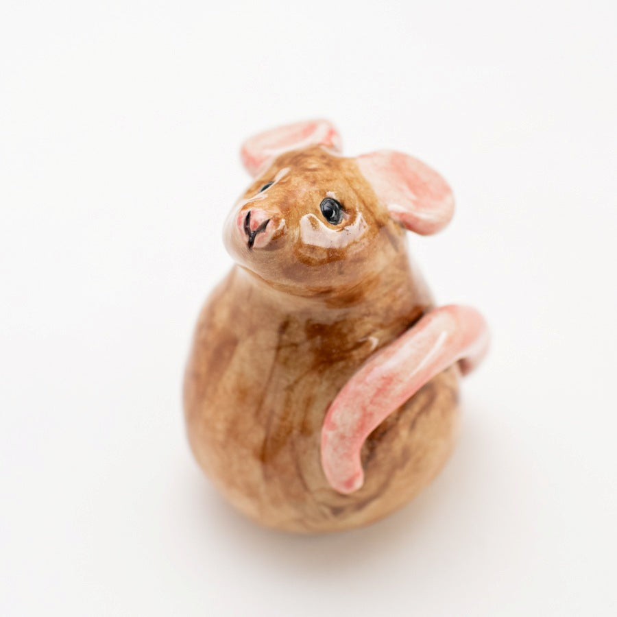 Ceramic Rat Sculpture