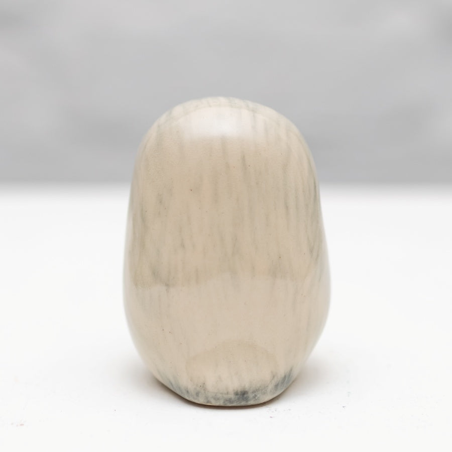 Small Ceramic Snowy Owl