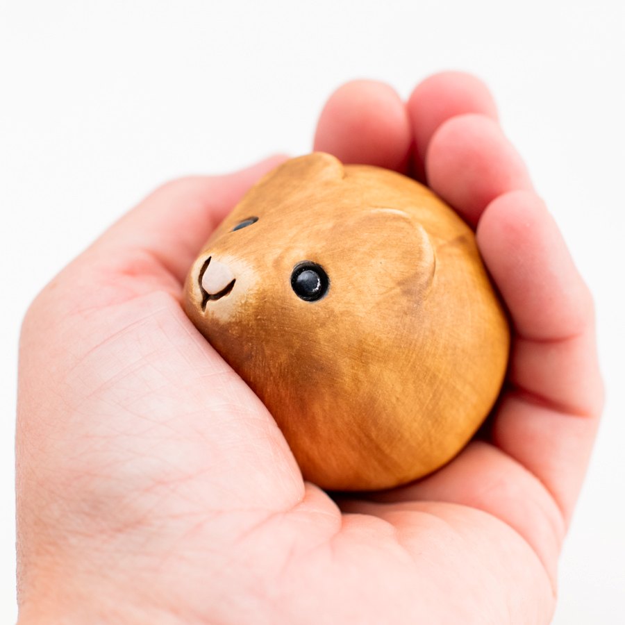 Small Ceramic Vole Sculpture