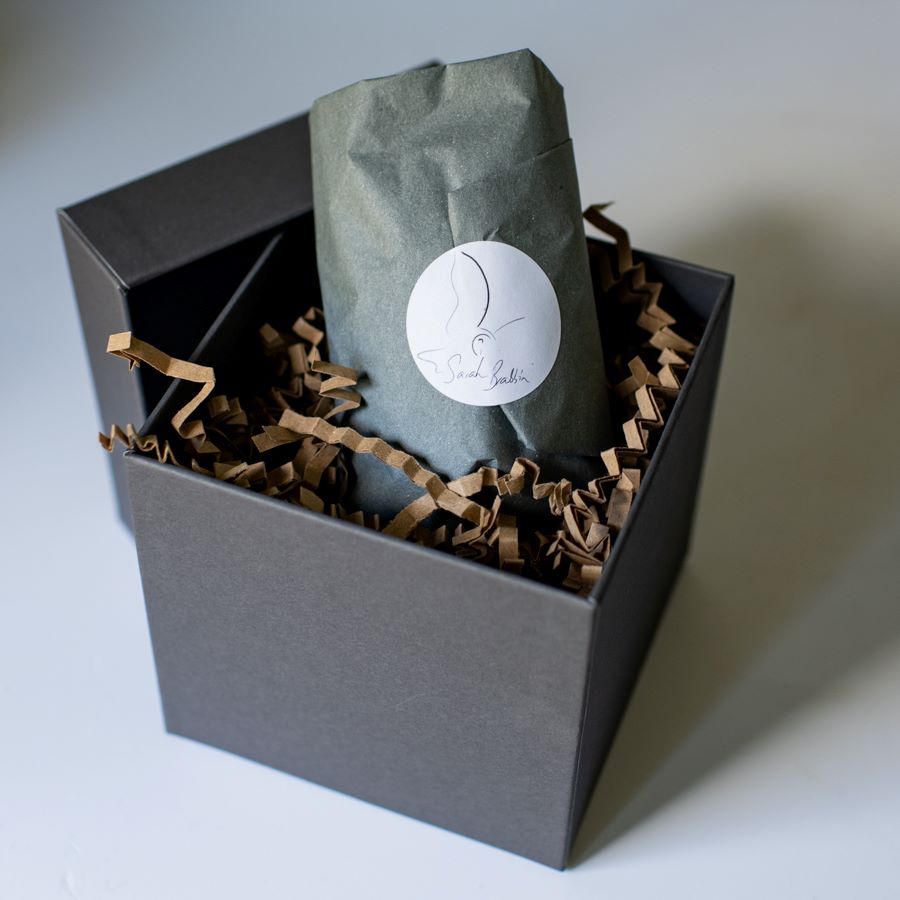 Small Ceramic Slug - Teal - sarahbrabbin