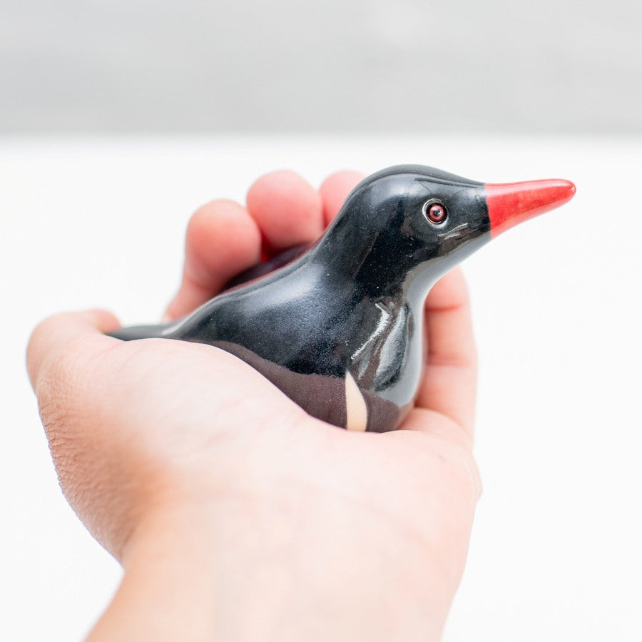Ceramic Oystercatcher Sculpture