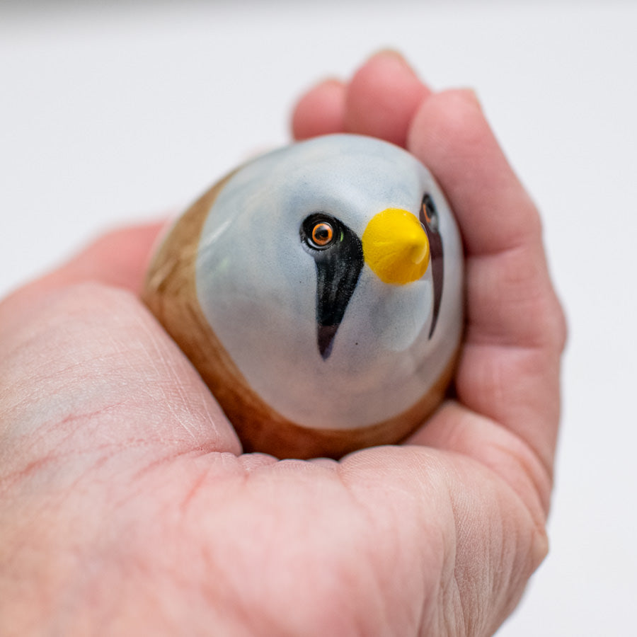 Bearded Reedling Sculpture