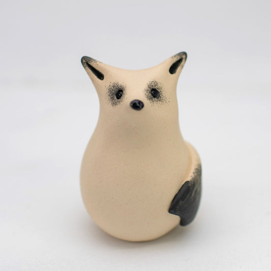 Ceramic arctic fox