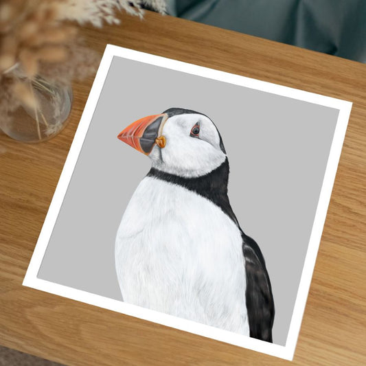 Innocent as a Puffin - Limited Edition Wildlife Art
