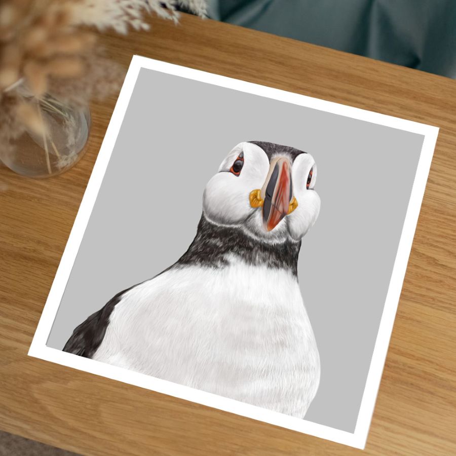 Puffin Sculpture – Sarah Brabbin Art