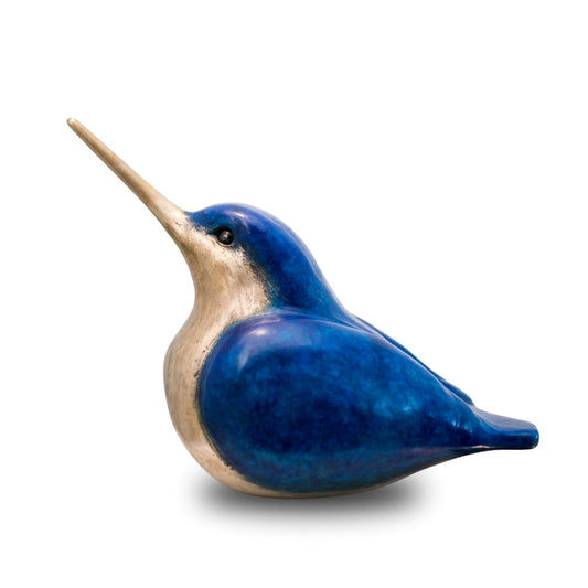 Bronze Kingfisher sculpture