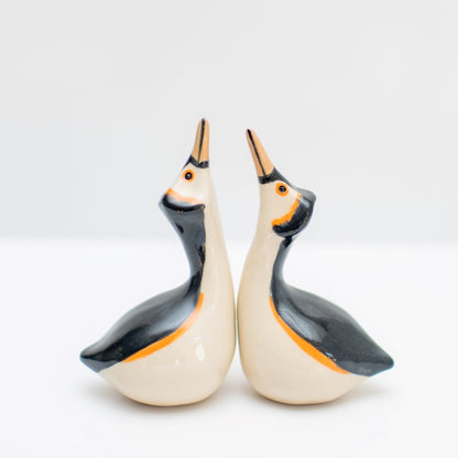 Ceramic Grebe Lovers Gift Set - sarahbrabbin