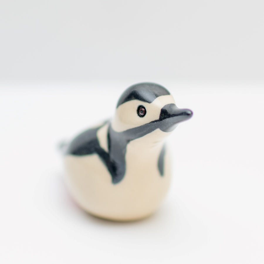 Small Ceramic Woodpecker Sculpture - sarahbrabbin