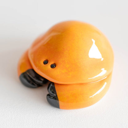 Crabby Ceramic Crab Sculpture