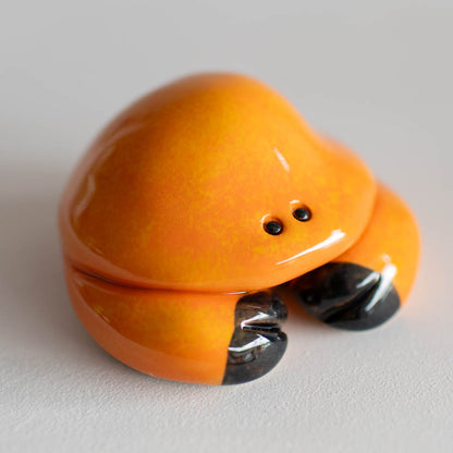 Crabby Ceramic Crab Sculpture