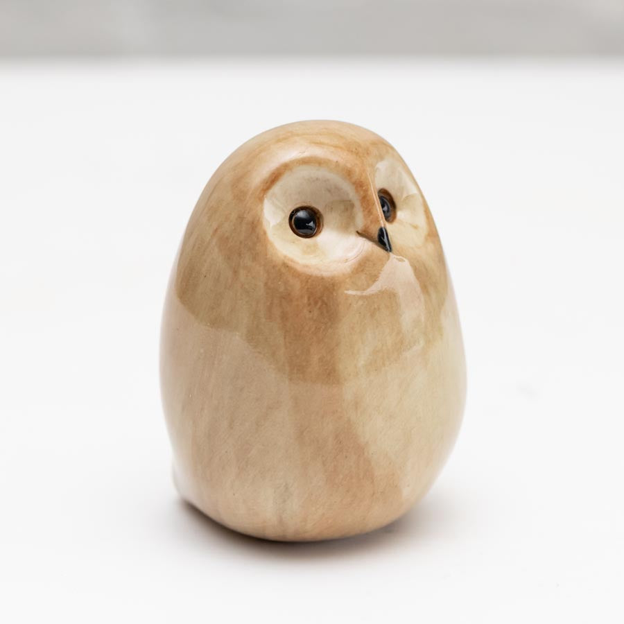 Ceramic Tawny Owl Sculpture