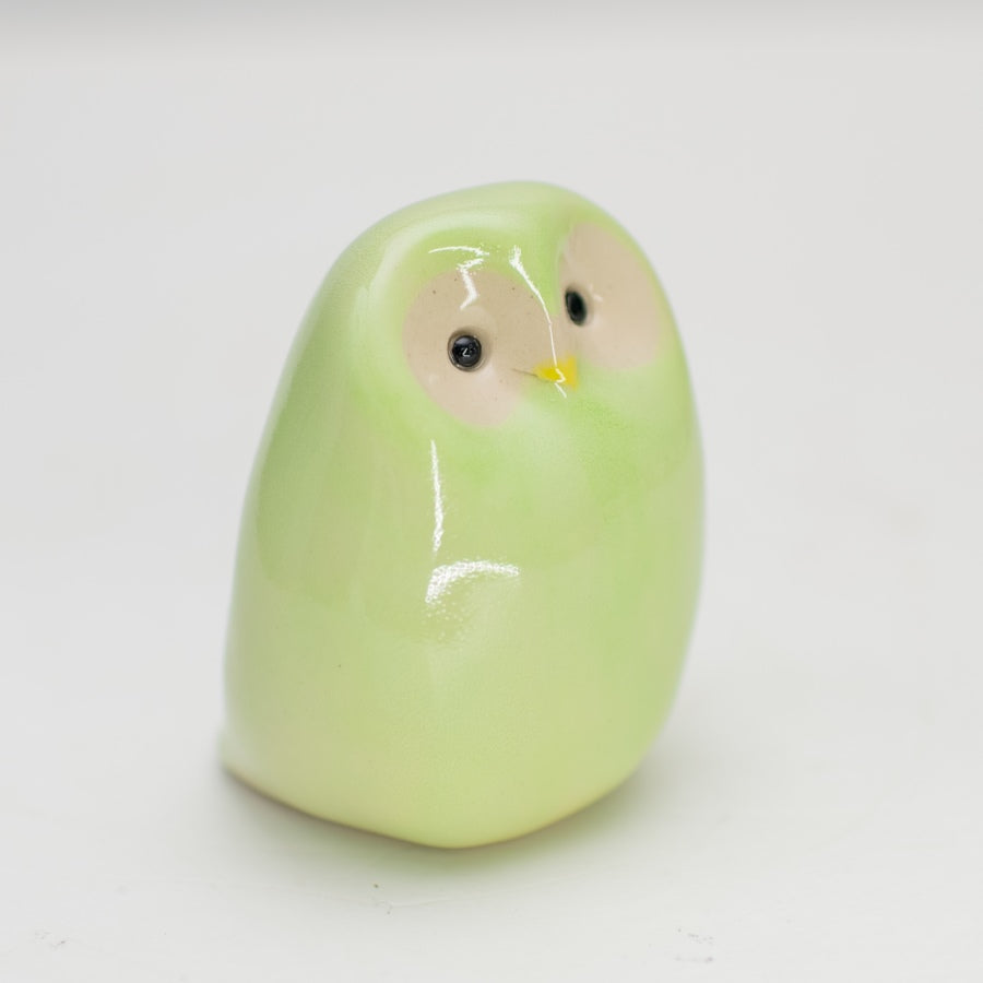 Colourful Ceramic Owl - Minty Green - sarahbrabbin