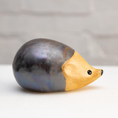 Medium Ceramic Hedgehog Sculpture