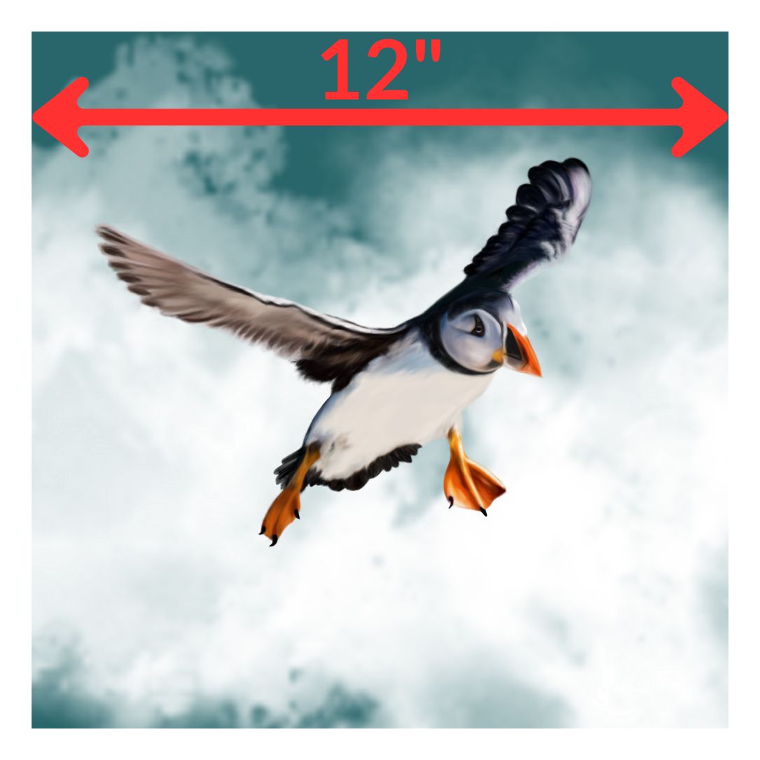Puffin Flight - Limited Edition Wildlife Art