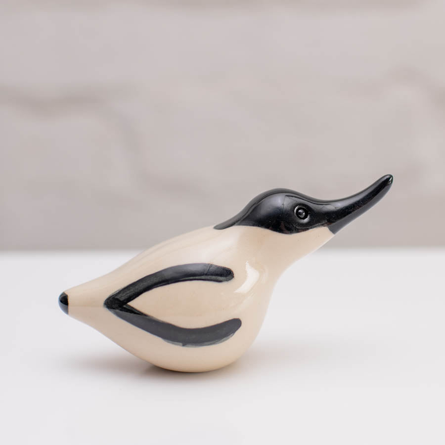 Small Ceramic Avocet Sculpture