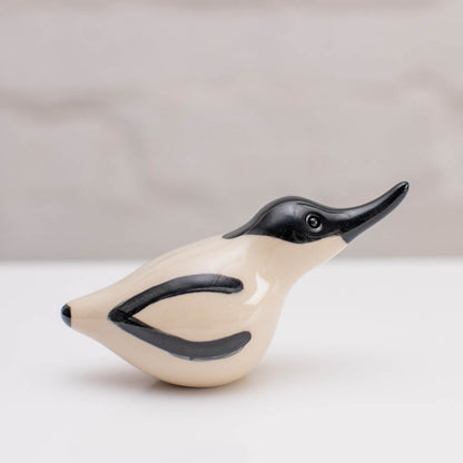 Small Ceramic Avocet Sculpture