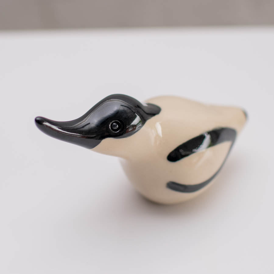 Small Ceramic Avocet Sculpture