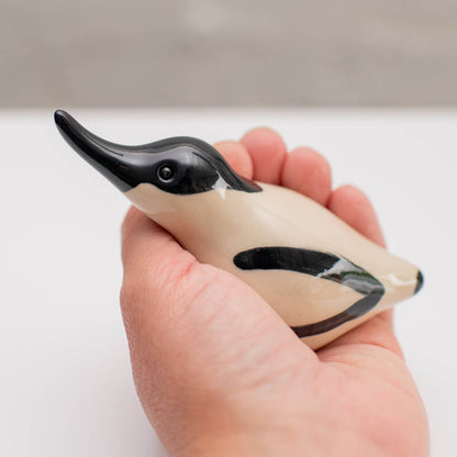 Small Ceramic Avocet Sculpture