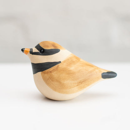 Small Ceramic Ringed Plover sculpture