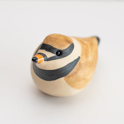 Small Ceramic Ringed Plover sculpture