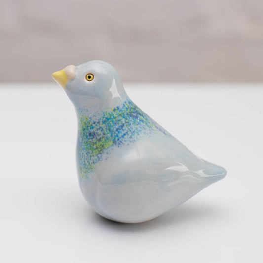 Small ceramic Pigeon sculpture