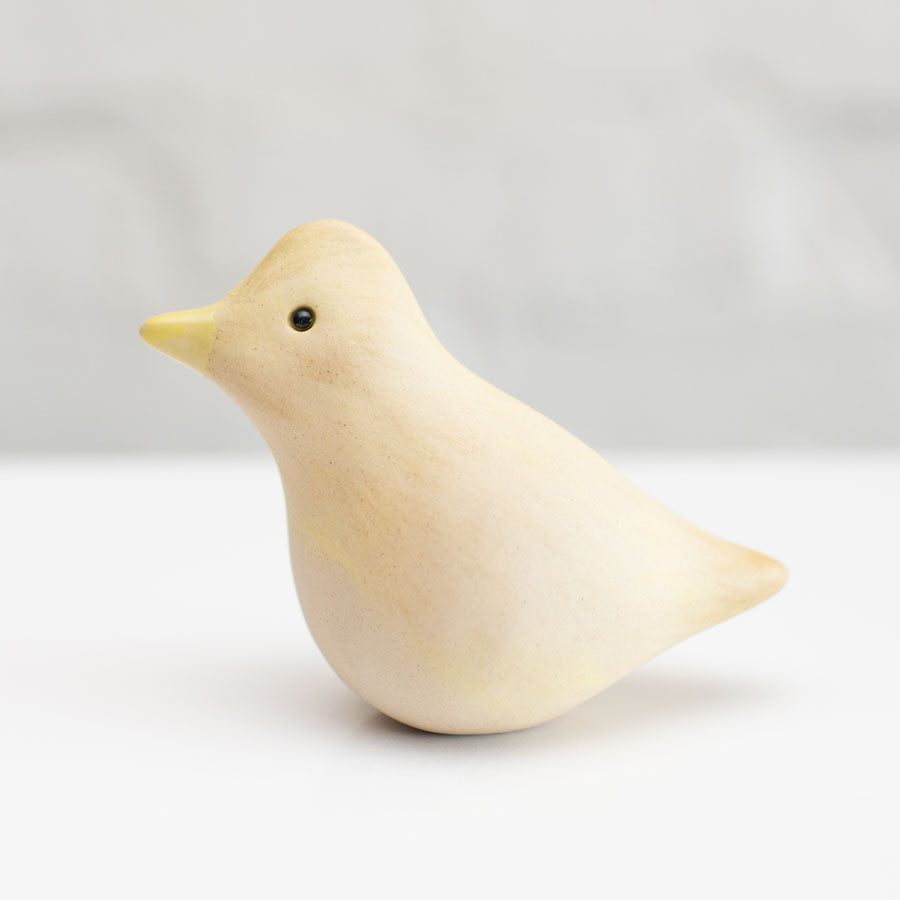 Small ceramic Skylark sculpture