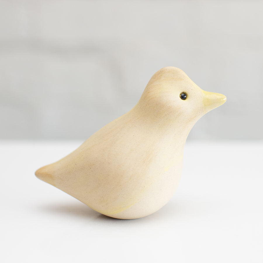 Small ceramic Skylark sculpture