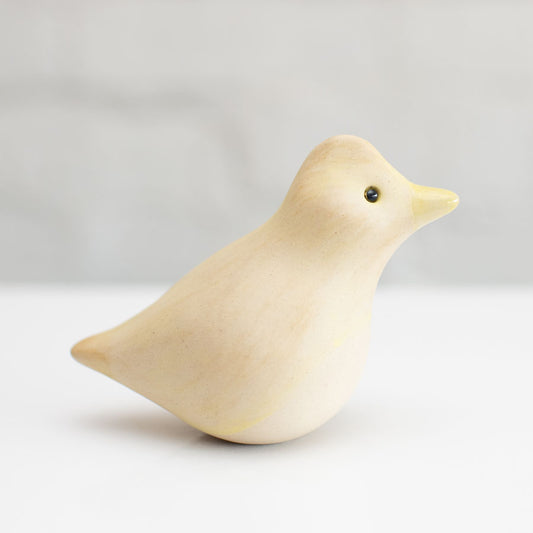 Small ceramic Skylark sculpture