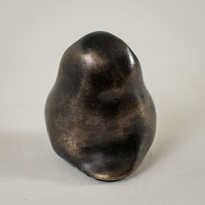 Bronze black owl statue - sarahbrabbin
