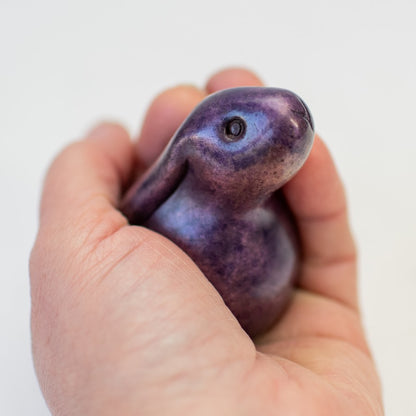Small foundry bronze bunny - Berry - sarahbrabbin