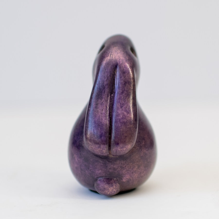 Small foundry bronze bunny - Berry - sarahbrabbin