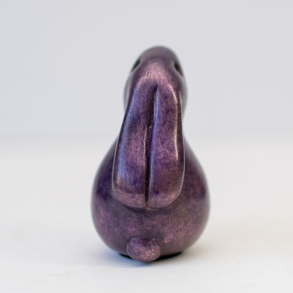 Small foundry bronze bunny - Berry - sarahbrabbin