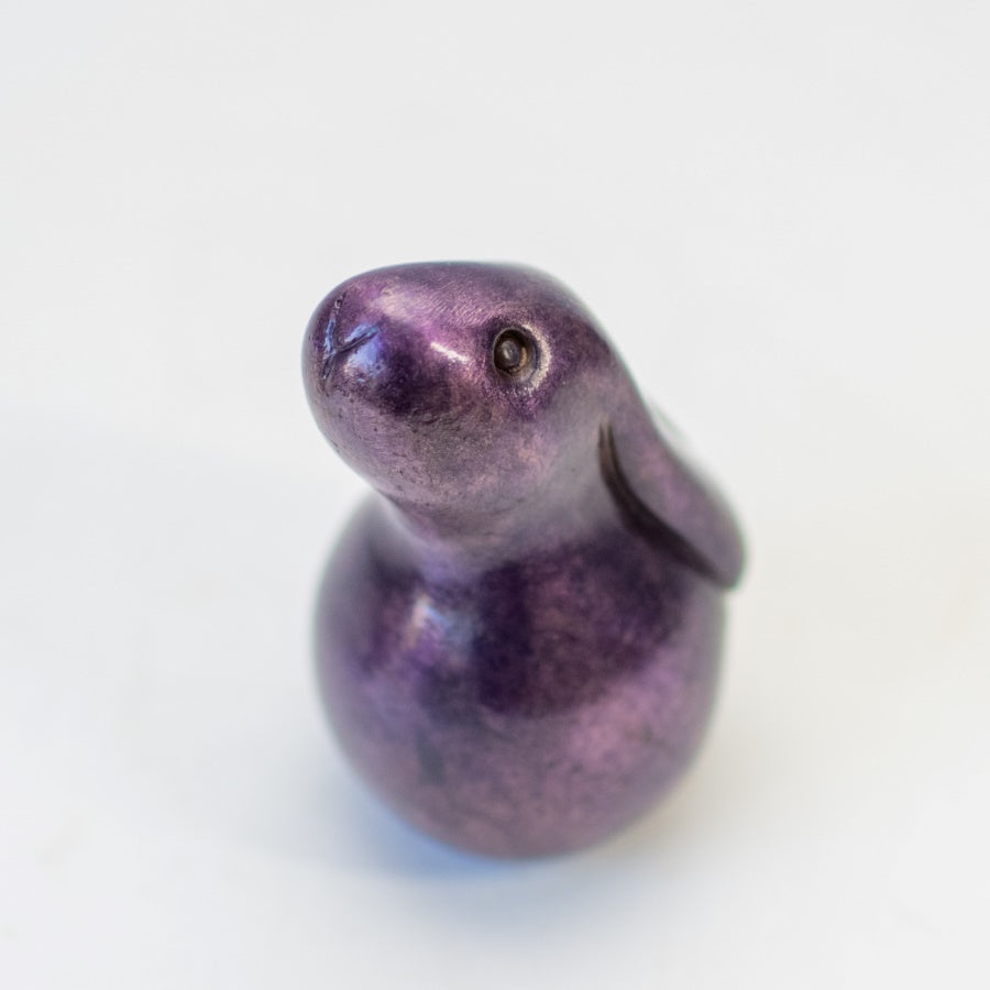 Small foundry bronze bunny - Berry - sarahbrabbin