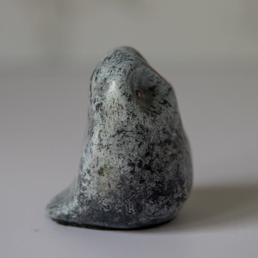 Foundry cast bronze little owl - sarahbrabbin