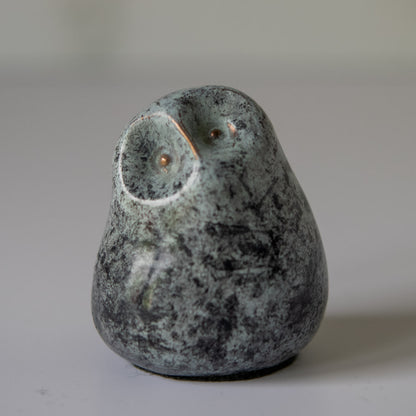 Foundry cast bronze little owl - sarahbrabbin