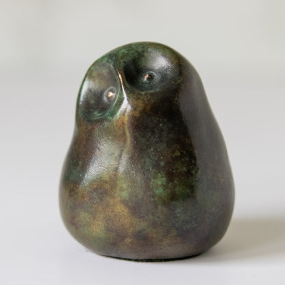 Foundry cast bronze little owl - sarahbrabbin