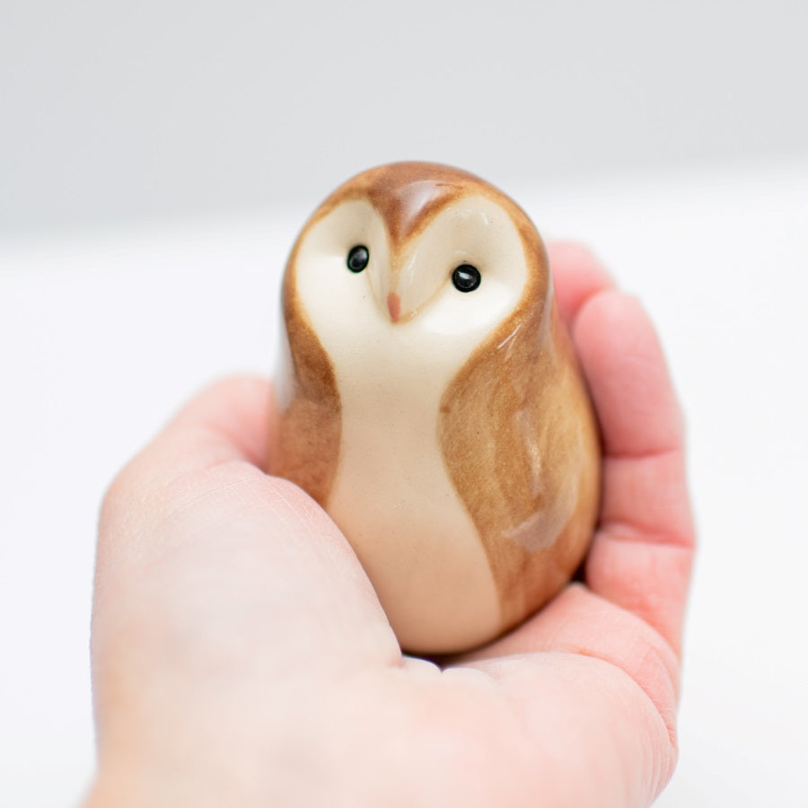 Small Ceramic Barn Owl - sarahbrabbin