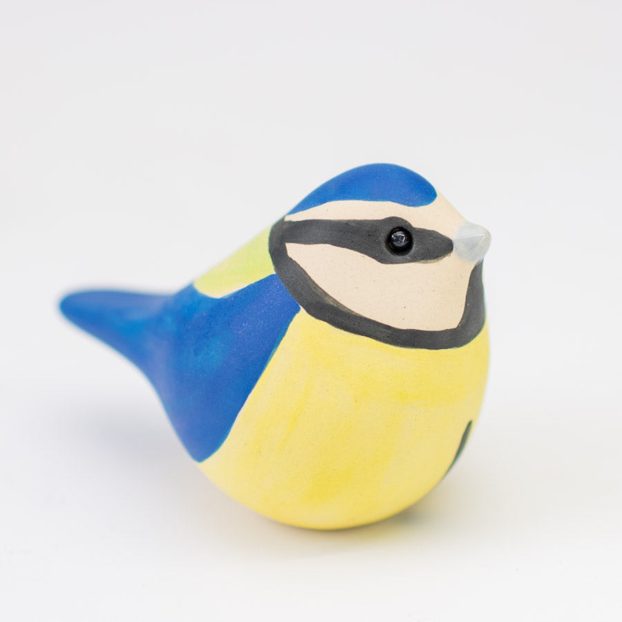 Small Ceramic Blue Tit - sarahbrabbin