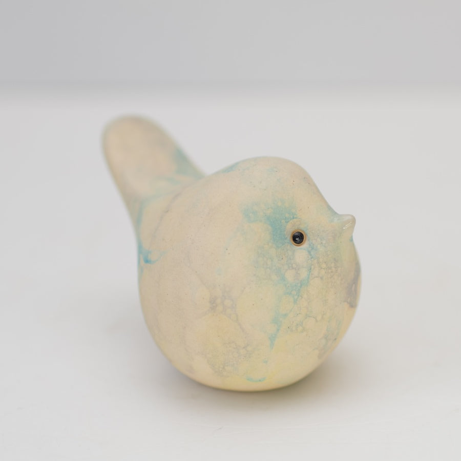 Small Ceramic Bird - Bubbles - sarahbrabbin