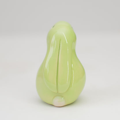 Small Ceramic Bunny - Minty Green - sarahbrabbin