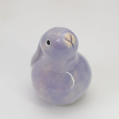 Small Ceramic Bunny - Lavender - sarahbrabbin