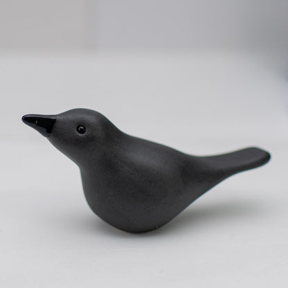 Small Ceramic Crow Sculpture - sarahbrabbin