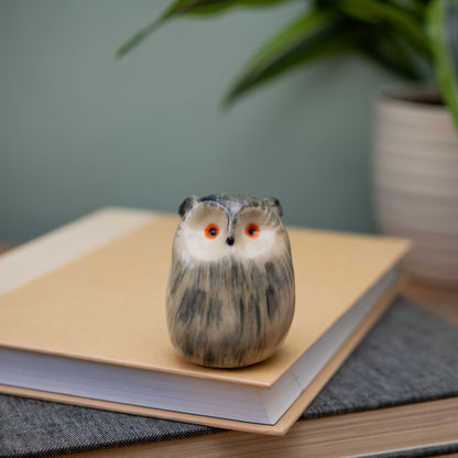 Ceramic Eagle Owl - sarahbrabbin